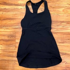 Lululemon black workout top